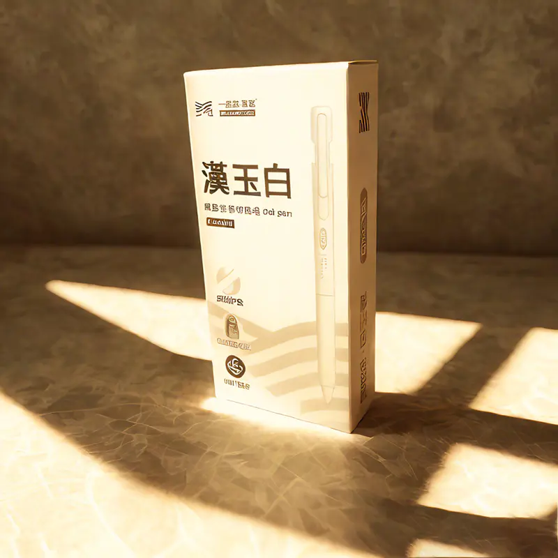 Hộp bìa cứng màu đen của đài phun nước