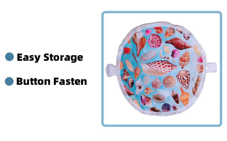 Cylindrical Mesh Travel Bag