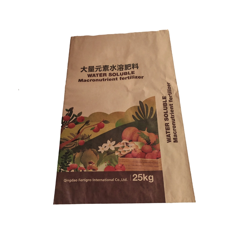 Túi giấy nhiều lớp đựng bao bì phân bón hữu cơ
